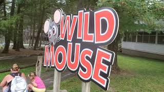 Idlewild Wild Mouse Queue Walkthrough & Off-Ride Footage - 8/9/21