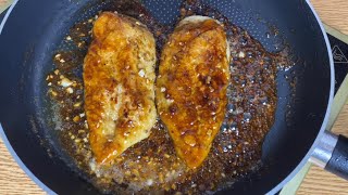 Honey garlic chicken دجاج بالعسل و الثوم سريعه جدا هتحضروا العشاء في دقائق