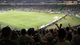 Falta em frente da torcida organizada- Palmeiras 2 x 0 Sampaio Corrêa