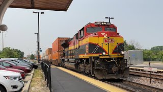 KCSM 4093 leads CPKC 181 past National St