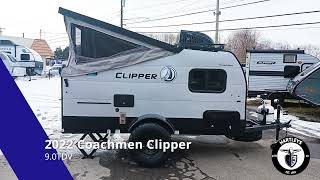 A Perfect light weight Couples Camper!!! 2022 Coachmen Clipper 9TDV