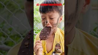 BOCIL PENGEMIS PERTAMA KALI MAKAN ES CREAM #funny #lucu