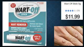 Wartoff stick, salicylic acid, wart, skin, dermatology, OTC, Roze pharm