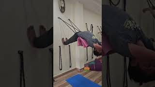 Yoga #viral #yogadance #yoga #yogaforstressrelief #challenge #workout #fitness #iyengaryoga #rope