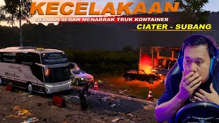 TERJADI KECELAKAAN DI DAERAH CIATER SAAT KIDS PANDA MELINTAS MENUJU KE CIKOLE | ETS2