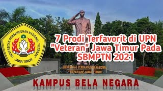 7 Prodi Terfavorit Di UPN Veteran Jawa Timur Pada SBMPTN 2021, Beserta Daya Tampungnya