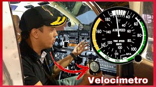 Como funciona el VELOCIMETRO DE UN AVION ? (AIRSPEED)