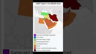 LGBTQ Rights In The Middle East Map