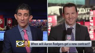 Aaron Rodgers is likely waiting to 'leapfrog' new Falcons QB Matt Ryan contract | Apr 23, 2018