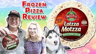 Brew Pub LOTZAA MOTZAA Frozen Pizza -REAL- Review