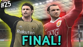 A EMOCIONANTE FINAL DA COPA DA LIGA INGLESA! - PES 6 [PS2] MASTER LEAGUE #25