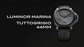 PAMCAST Innovative materials: Luminor Marina TuttoGrigio 44mm PAM1662