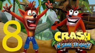 Let's Play Crash Bandicoot N Sane Trilogy Teil 3 Flugzeugcrash # 8 [Together]