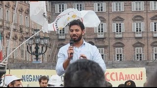 #VinciamonoiTour M5S, Torino: Giorgio Sorial in Piazza Castello