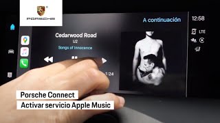 Activar servicio Apple Music  - Porsche Connect