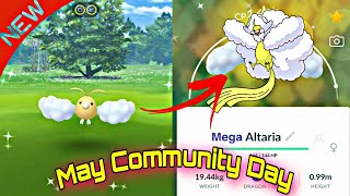 ✨ LEAKED NEWS! SHINY SWABLU COMMUNITY DAY & MEGA ALTARIA COMING IN MAY 2021? POKEMON GO