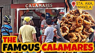 Sikat na CALAMARES ng Sta. Ana, Manila | The Famous Calamares