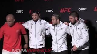 Khabib Nurmagomedov removes Ali Abdelaziz from the picture