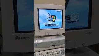 Windows 95 Computer (cold Startup) #retro #asmr