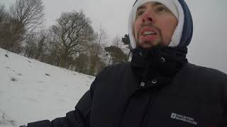 Nevando muito em Dublin na Irlanda - Phoenix park Brasil - DailyVlog