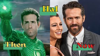 Green Lantern. Then and Now Cast 2022. How they Changed