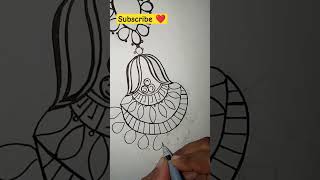 Jhumka sketch#youtubeshorts#shots#turnoffthephone#crafteraditi@CrafterAditi@craftykhushii