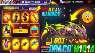 I GOT NEW EVO  M1014 GREEN FLAME DRACO 😱 ||GARENA FREE FIRE