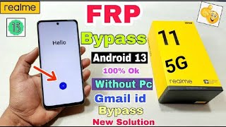 realme 11 5g frp bypass android 13 | new update | realme rmx3780 google account bypass without pc