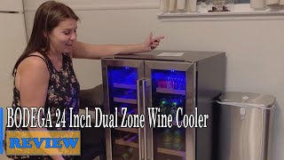 BODEGA 24 Inch Dual Zone Wine Cooler Review - Watch Before You Buy!