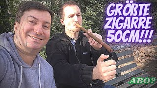 Wir testen die Größte Zigarre die wir jemals geraucht haben| EAZYLIFESTYLE