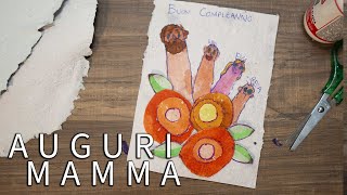 Come fare una cartolina per la mamma - attività per bambini