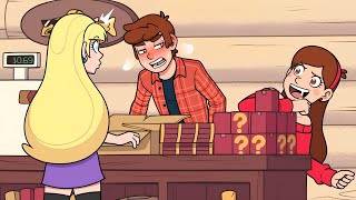 Pacifica caught Wendy and Mabel teasing Dipper... | Gravity Falls Comic dub