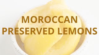 Moroccan Preserved Lemons