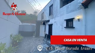 Casa En Venta, Urb. Plaza Dorada - Araure. Portuguesa.