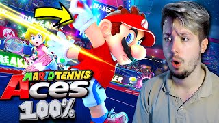 🔥PRZECHODZĘ CAŁE *MARIO TENNIS ACES* - CAŁA GRA na 100%!