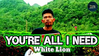 YOU'RE ALL I NEED White Lion guitar cover Regene Nueva