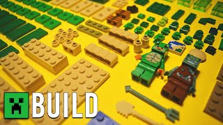 LEGO Speed Build! 2024 The Turtle Beach House | LEGO Minecraft 2024 January Set