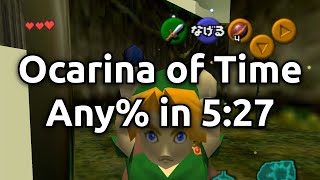 Ocarina of Time - Any% in 5:27