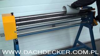 Sheet Metal Roller, Rolling Machine, Вальцы ручные, Rundbiegemaschine, Rouleuse, Zakružovačka