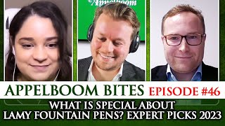 What Is Special About Lamy Fountain Pens? Expert Picks 2023 with Alecia - Ep. 46 | Appelboom Pennen