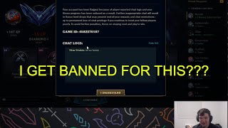 Meteos gets chat BANNED for saying WHAT???