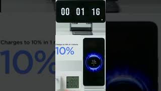 200W wired charger & 200W wireless charger mi11 pro charging test 🔥🔥🔥 #ytshorts #shorts