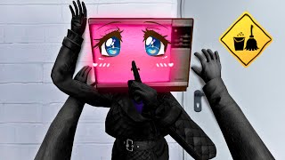 TV Woman x TV Man LOVE STORY 5 & TV Man SAVES TV Woman In Garry's Mod!