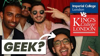 🤓 STEREOTYPES | King's College London vs Imperial College London Medical School @DoctorKenji