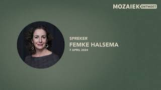 7 April | Mozaiek020 Ontmoet - Femke Halsema