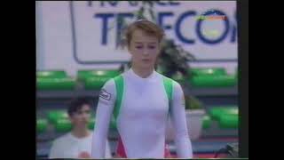 Silvia Mitova (BUL) - Europeans 1992 - All Around - Floor Exercise