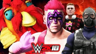 Assembling the N60Squad 2.0 | 10 Man Heroes Rumble | WWE 2K18