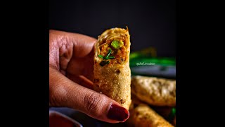 Papad spring rolls easy recipe #shorts #youtubeshorts #shorts_video