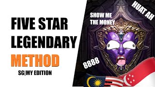 DIABLO IMMORTAL FIVE STAR (HUAT) LEGENDARY GEM METHOD