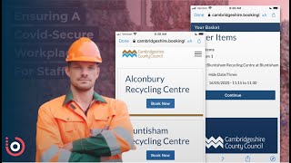 Recycling & Waste Centre Online Appointment Scheduling & Booking Software Solution | COVID19
